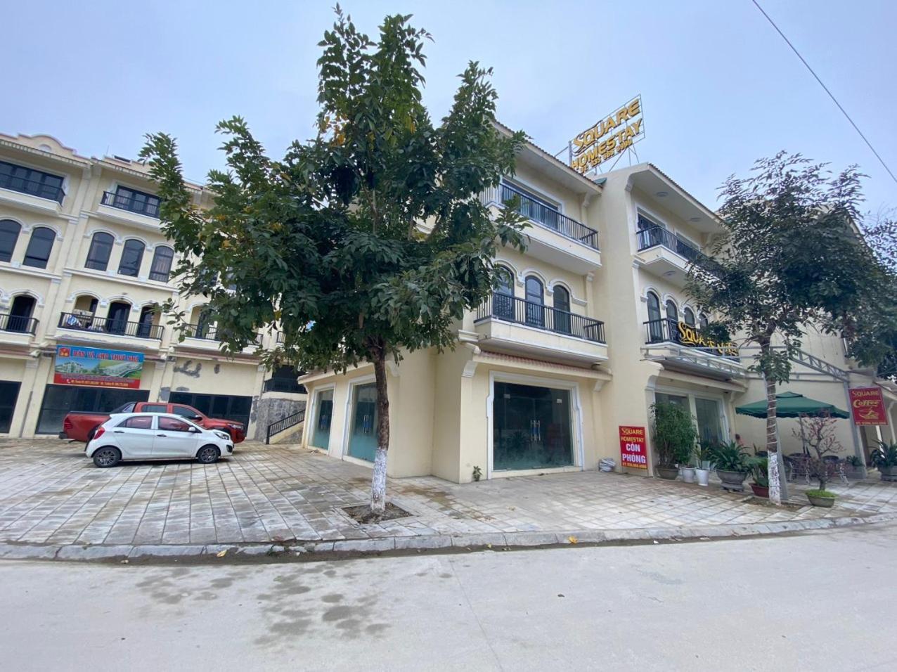 Square Homestay & Coffee Bac Ha  Exterior foto